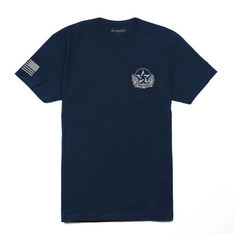 STACCATO Cactus Badge Tee 3.0 - NAVY