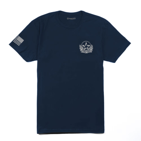 STACCATO Cactus Badge Tee 3.0 - NAVY
