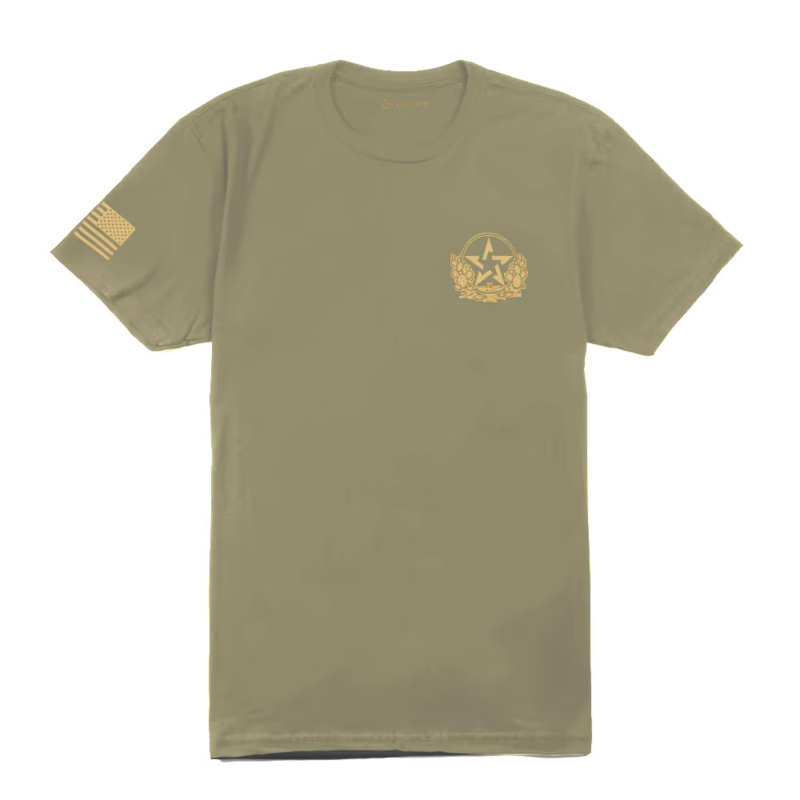 STACCATO Cactus Badge Tee 3.0 - MILITARY GREEN