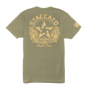 STACCATO Cactus Badge Tee 3.0 - MILITARY GREEN