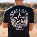 STACCATO Cactus Badge Tee 3.0 - BLACK